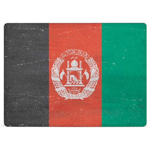 Afghanistan Flag Distressed Surface Laptop 3 13.5in Skin